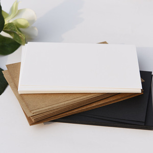 Biglietti di carta personalizzati con logo stampato a forma personalizzata biglietti di auguri Business cartoline di ringraziamento eventi aziendali di alta qualità liscia - Product Image 2