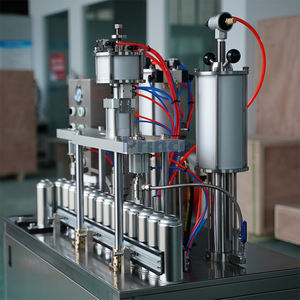 Semprotan Kocok krim penyegar udara mobil mesin pengisi minyak semprot Bov dapat AC Gas silinder mesin pengisi Aerosol - Product Image 3