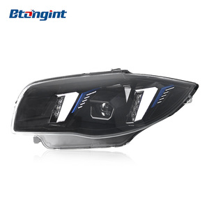 Suitable for 04-11 BMW 1 Series E87 Headlight Assembly <strong>Modification</strong> Fang Style Dual Color LED Daytime Running <strong>Light</strong> Lens <strong>Light</strong> - Product Image 6
