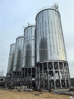 Sécheuse verticale à grains de riz avec silo, alimentée par du carburant électrique, diesel, charbon, granulés de biomasse, 100 tonnes, 200 tonnes, 300 tonnes, 500 tonnes par jour
