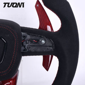 Volant rouge en Fiber de carbone pour <span class=keywords><strong>Audi</strong></span> Q3 <span class=keywords><strong>Q5</strong></span> - Product Image 5