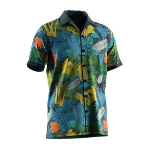 Chemise à manches courtes à séchage rapide pour homme, motif floral, vêtements de plage unisexes, chemises hawaïennes personnalisées - Product Image 3