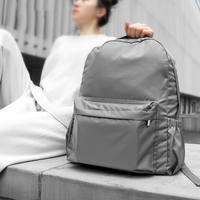 Sac à dos minimaliste et fin avec poignée supérieure et harnais réglable pour le cyclisme urbain, les séances d'étude, les trajets sur le campus et les voyages