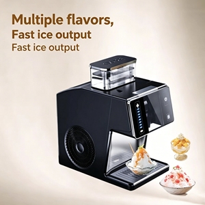 Máquina de Hielo Compacta para el Hogar, Fácil de Usar y Silenciosa. Hace hielo raspado sedoso, también sirve como máquina para hacer batidos. - Product Image 1