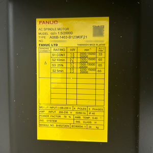 FANUC A06B-1463-B123 # Motor Servo AC Serie Alpha 0F21, Unidad de Motor Servo Serie Alpha - Product Image 2