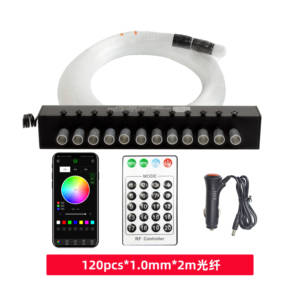 App-Controlled 9W 12-Hole RGBW Meteor Effect Light Kit - Product Image 4