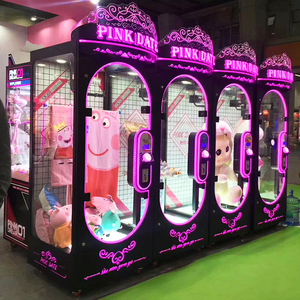 เครื่องคีบตุ๊กตาขนาดใหญ่แบบโปร่งใส มองเห็นได้รอบด้าน ใช้เหรียญ สำหรับห้างสรรพสินค้าและสถานที่ทันสมัย - Product Image 4