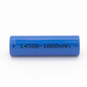 Lithium-Ionen-Batterie Marine große Leistung 3,7 V 14500 750mAh Lithium-Batterie für kleine Taschenlampe