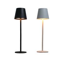 Lampe de table décorative moderne pour chambre à coucher, à LED, sans fil, alimentée par batterie, à commande tactile, à intensité variable, flexible, en métal, portable, très vendue