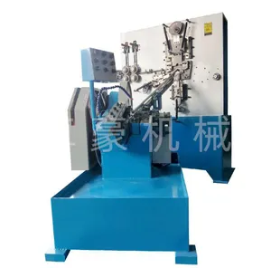 Automatische Bekleidungs-Stahl-Hanger-Haken-Herstellungsmaschine Stahl-Augenhaken-Formmaschine Draht-Hanger-Haken-Bogenmaschine