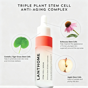 Suero Vegano de Células Madre de Marca Privada, Suero Facial Antienvejecimiento, Suero Hidratante de <span class=keywords><strong>Triple</strong></span> Célula Madre para Renovar la Piel - Product Image 4