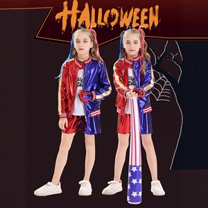 Disfraz de Payaso de Halloween para Niñas de Suicide Squad Echo, en Poliéster - Product Image 4