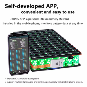 JIKONG 4-8S Aktives <span class=keywords><strong>BMS</strong></span> mit RS485-Unterstützung, 100A JK Smart <span class=keywords><strong>BMS</strong></span> 4S 12V <span class=keywords><strong>Lifepo4</strong></span> - Product Image 4