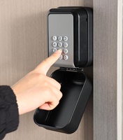 Boîte à clés intelligente avec application Tuya, accès par mot de passe, boîte à clés étanche pour extérieur, idéale pour Airbnb, location de maison, gestion de propriétés