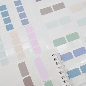 Nhiều Màu dính có thể ghi Repositionable Index Tab cờ cho các trang đánh dấu cuốn sách đọc ghi chú - Product Image 6