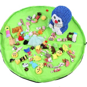 Bolsa de Almacenamiento de Juguetes para Niños, Tapete de Juego Portátil y Organizador para <span class=keywords><strong>Lego</strong></span> y Bloques de Construcción, Solución Impermeable para Almacenamiento de Juguetes Infantiles - Product Image 5