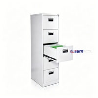 Armoire à classeurs latérale en acier avec serrure à combinaison numérique, unité de rangement de documents métallique pour dossiers juridiques très confidentiels