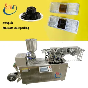 Automatic nutrient solution plastic blister forming filling and sealing machine