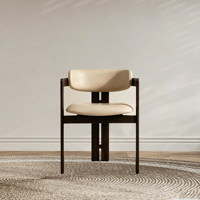 Chaise de salle à manger en bois massif de style nordique, chaise de négociation pour bureau de vente, chaise à dossier pour hôtel, chambre d'exposition et usage domestique