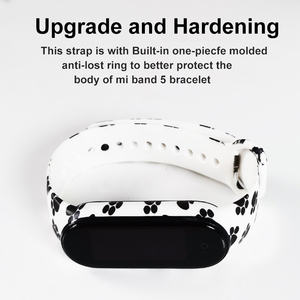 BOORUI cinturino stampato per <span class=keywords><strong>Mi</strong></span> <span class=keywords><strong>Band</strong></span> <span class=keywords><strong>5</strong></span> comodo cinturino di ricambio per xiaomi <span class=keywords><strong>Band</strong></span> 3/4/<span class=keywords><strong>5</strong></span> all'ingrosso - Product Image 3