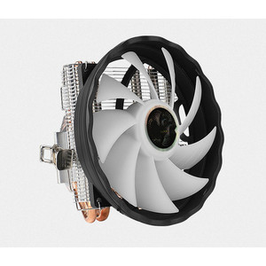 Enfriador de CPU de 120x120x25mm con 4 tubos de cobre, rodamiento de fluido silencioso para procesadores 775 y 1155 - Product Image 1