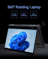 Ordinateurs portables personnalisés de 14 pouces, ordinateur Win10, N100, 8 Go, 16 Go de RAM, 128 Go, 256 Go, 512 Go de SSD, 6000 mAh, matériel, ordinateur portable, ordinateur portable