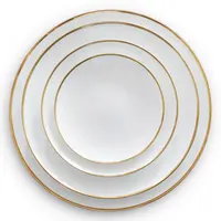 Ceramic Dinner Plates Set, Fine Bone China Dinnerware Set