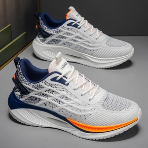 Nuove <span class=keywords><strong>Scarpe</strong></span> da <span class=keywords><strong>Uomo</strong></span> Primaverili Estive Traspiranti con Lacci, Sneakers in Rete Sottile, Suola Morbida Antiscivolo, Tomaia in PU, <span class=keywords><strong>Scarpe</strong></span> da Corsa <span class=keywords><strong>Nere</strong></span> Samurai - Product Image 5