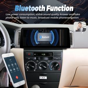 Lecteur vidéo de voiture Android 13 avec écran large de 12,3 pouces, autoradio stéréo pour Toyota Corolla E120 EX 2007, GPS, multimédia, Carplay, unité principale - Product Image 4