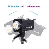 Lumière de caméra pour la photographie professionnelle Cob vidéo lumière Led continue