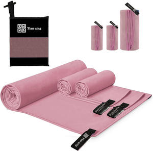 Toalla Deportiva <span class=keywords><strong>de</strong></span> Microfibra <span class=keywords><strong>de</strong></span> Gamuza al por Mayor, Ideal para Viajes, Gimnasio y Fitness, con Logotipo Personalizado - Product Image 1