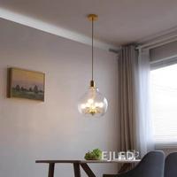 Luminaire suspendu en verre, lustre moderne nordique pour salon, chambre à coucher, salle à manger, restaurant, hôtel, modèle GL0171