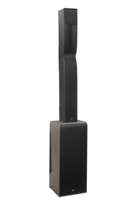 Colonne sonore active en métal double 12 pouces, haut-parleur portable bidirectionnel 5 pouces, enceinte PA professionnelle de type Line Array amplifiée - Product Image 2