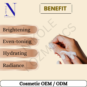 Loción Corporal Aclarante OEM/ODM, Fórmula Herbal para una Piel Suave y Radiante, Enriquecida con Vitaminas - Product Image 5