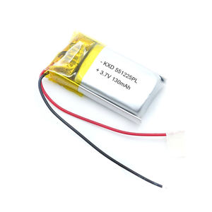 Şarj edilebilir 120mAh 140mAh 150mAh 501230 3.7v 115mah pil için bluetooth kulaklık - Product Image 3