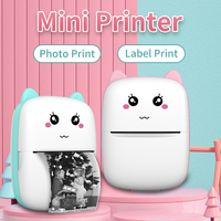 58mm Mini tragbare Hand BT Wireless Handy Thermal Label Paper Maker Maschine Mini-Foto drucker für Android IOS Verwendung