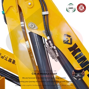 4Ton Knuckle <strong>Lorry</strong> Crane Support Custom Chassis Connection Size 360&deg; Full Rotation Hydraulic Truck Crane - Product Image 2