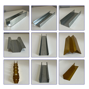 Treo thạch cao vách thạch cao thả trần khung thành phần kim loại đinh tán tường góc cho vách ngăn vách thạch cao - Product Image 2