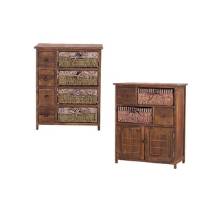 Tablero de madera Material <span class=keywords><strong>mesa</strong></span> de <span class=keywords><strong>planchar</strong></span> con cestas de mimbre - Product Image 1