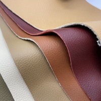 Tissu en cuir écologique Rexine avec support en daim motif gaufré rouleau de similicuir imperméable pour canapé chaise sac meubles utilisation