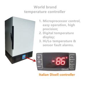 מינוס 86 מעלות אולטרה נמוכה בטמפרטורה נמוכה זקוף 938 l קיבולת גדולה מעבדה מקפיא עמוק לדגימות ביולוגיות - Product Image 3