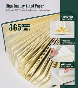 Cuaderno A4 A5 A6 B5 de cuero personalizado, Mini cuaderno Retro de tapa dura, grabado en relieve para lácteos, hilo de coser para tomar notas de negocios - Product Image 3