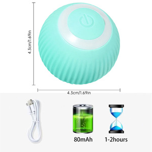 Electric Pet <strong>Cat</strong> <strong>Toys</strong> Automatic Rolling Smart <strong>Cat</strong> <strong>Ball</strong> Training Self-moving Kitten <strong>Toy</strong> <strong>Cat</strong> Playing Indoor Interactive Pet <strong>Toys</strong> - Product Image 2