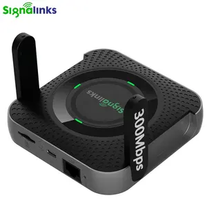 Signalinks New Design Customizable Indoor SOHO Enterprise Mobile Wire Wireless Broadband 150Mbps 3G 4G Support Router Wifi