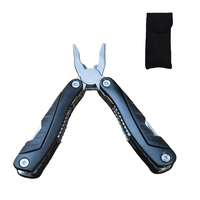Pince multifonction pliable en acier inoxydable 2Cr13, idéale pour le camping, la survie et la réparation