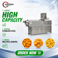 Équipement certifié CE pour la fabrication de snacks à base de riz et de céréales, machine à maïs soufflé, ligne de production d'extrusion de snacks