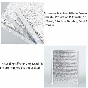 Bolsa de espuma de correo con aislamiento térmico de lámina metálica de tamaño personalizado de fábrica para mantener el frío y el calor durante 72 horas - Product Image 4