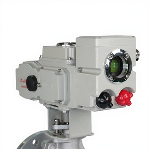 Válvula de Bola Motorizada de Acero Inoxidable de 4 Pulgadas con Actuador Eléctrico Inteligente y Conexión de Brida para Aplicaciones de Gas y Petróleo - Product Image 5