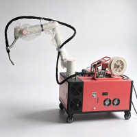 Haute précision 6 axes 360° °   Bras de soudage flexible, machine de soudage automatique Cobot, soudeuse Mig Mag Tig