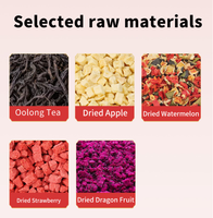 Sachets de thé Oolong aromatisé à la pastèque, qualité supérieure, saveur naturelle, thé aux herbes fruité et sucré, boisson chaude d'été, vente en gros